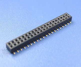 China equivalent samtec 1.0 mm pitch female Header